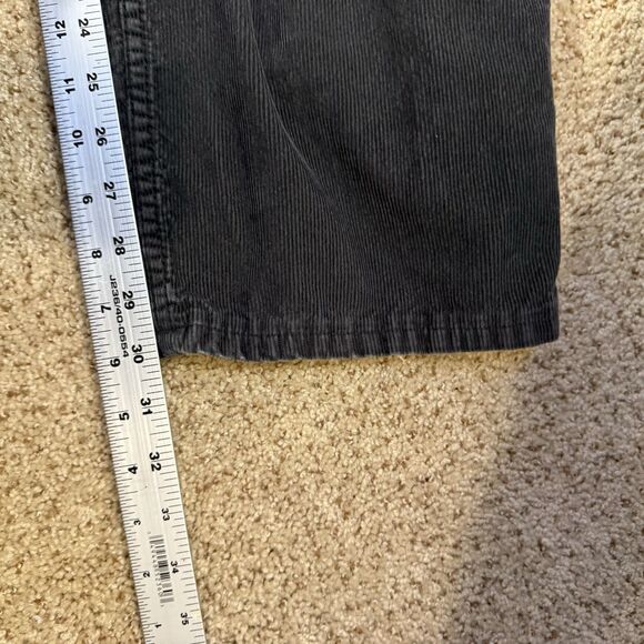 Lands' End Corduroy Pants Men's 42x30 Traditional Fit Expandable Waistband Gray - Picture 7 of 8